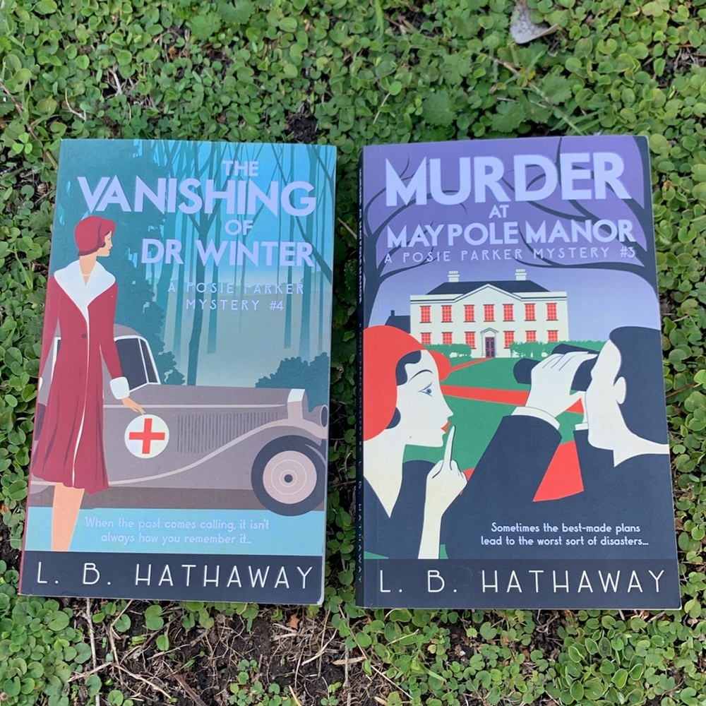 Murder Posie Parker Mystery Set of 2 Books